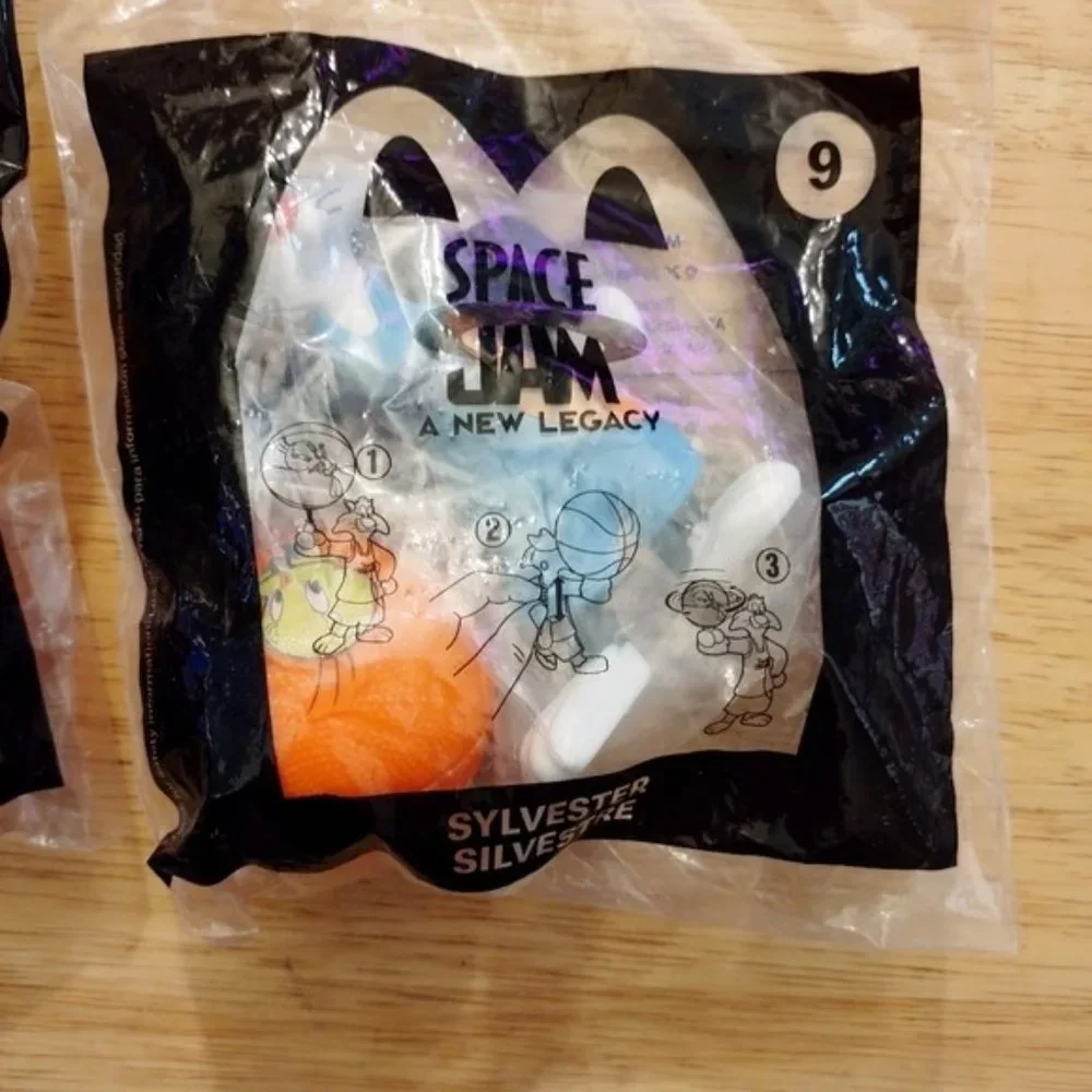 McDONALD'S HAPPY MEAL TOYS-LOT OF 3- SPACE JAM--BRAND NEW-SEALED